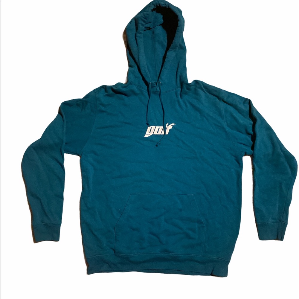 Large Teal/Blue Golf hoodie